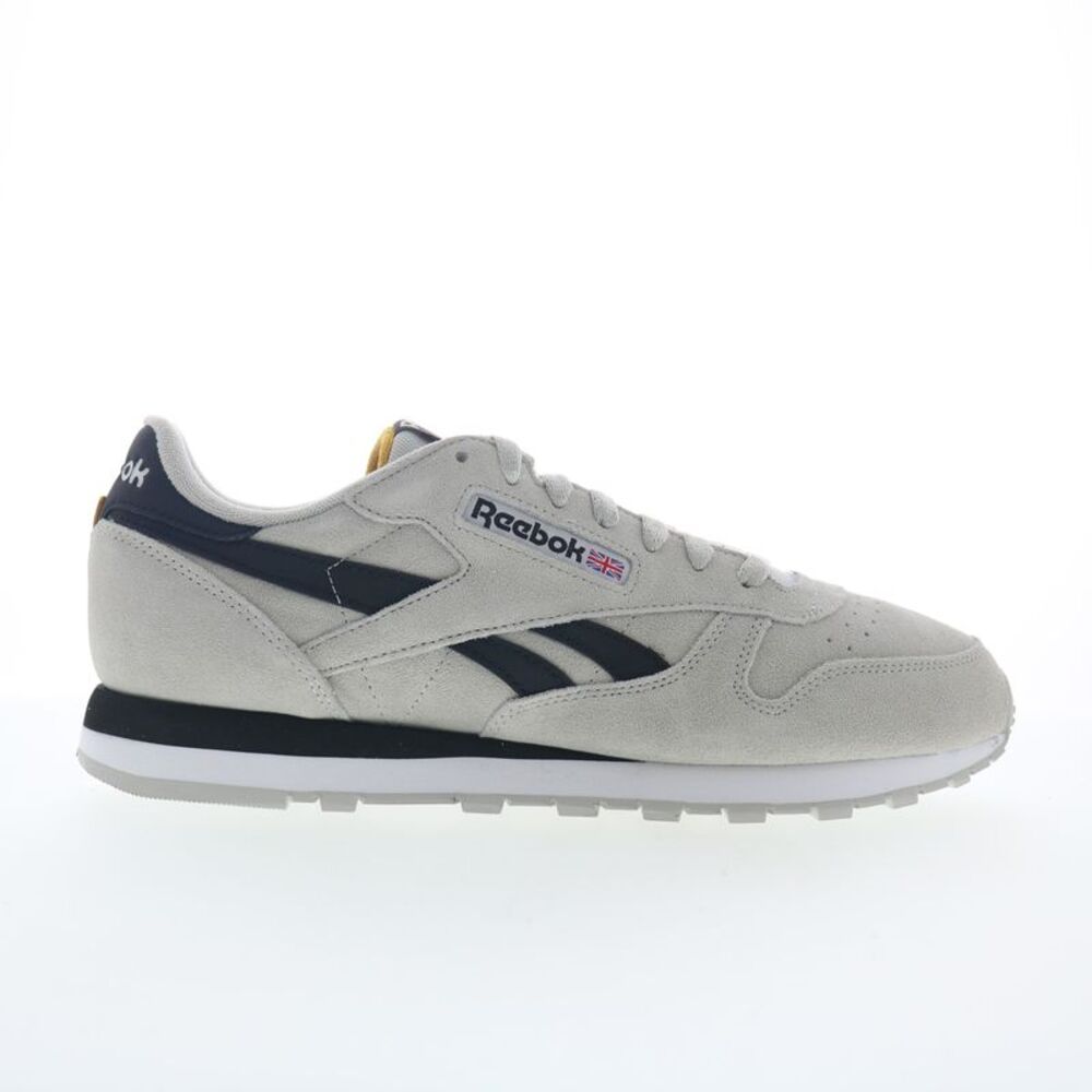 Reebok Mens Classic Leather Gray Shoes (NWT)